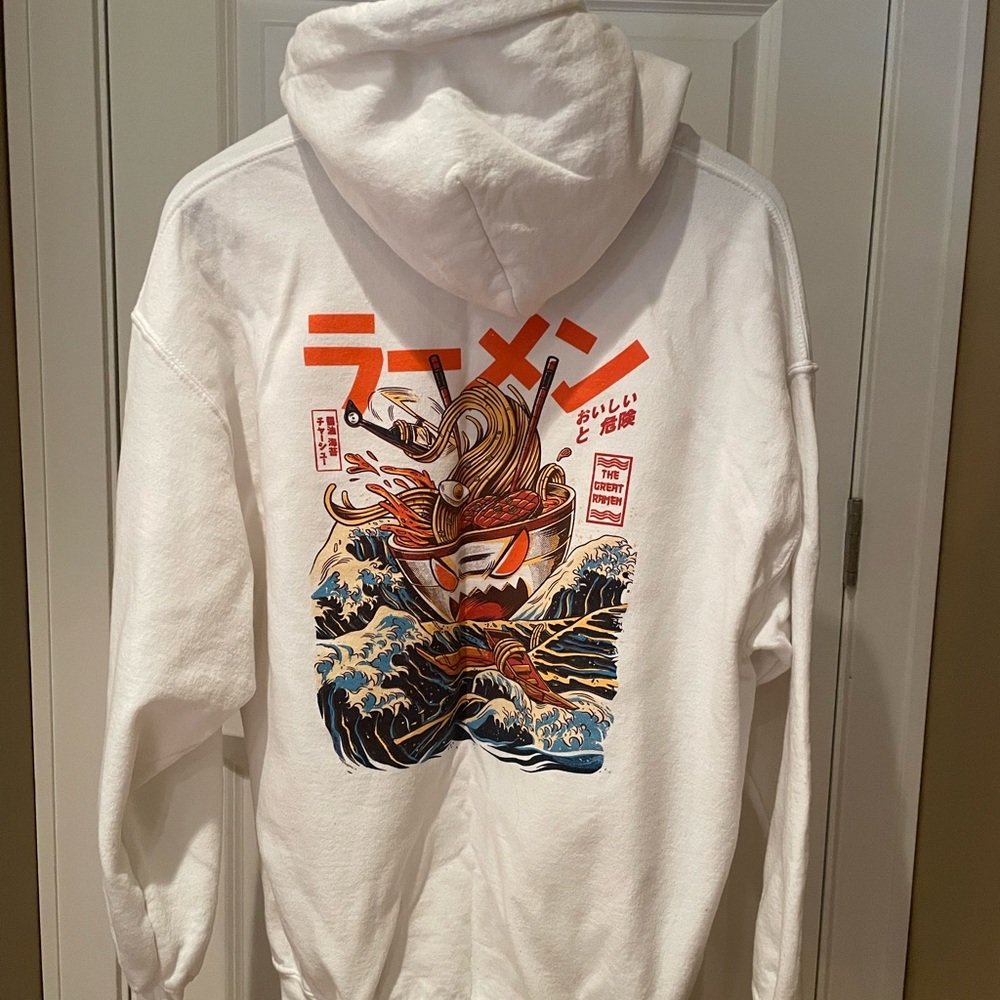 Threadless White Hoodie - Picture 3 of 8